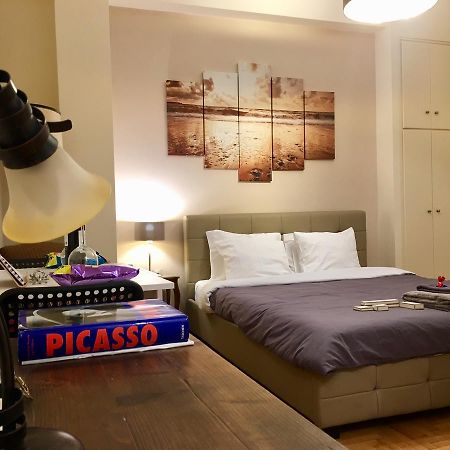Elegant Studio In Kolonaki-Top Location! Athena Bagian luar foto