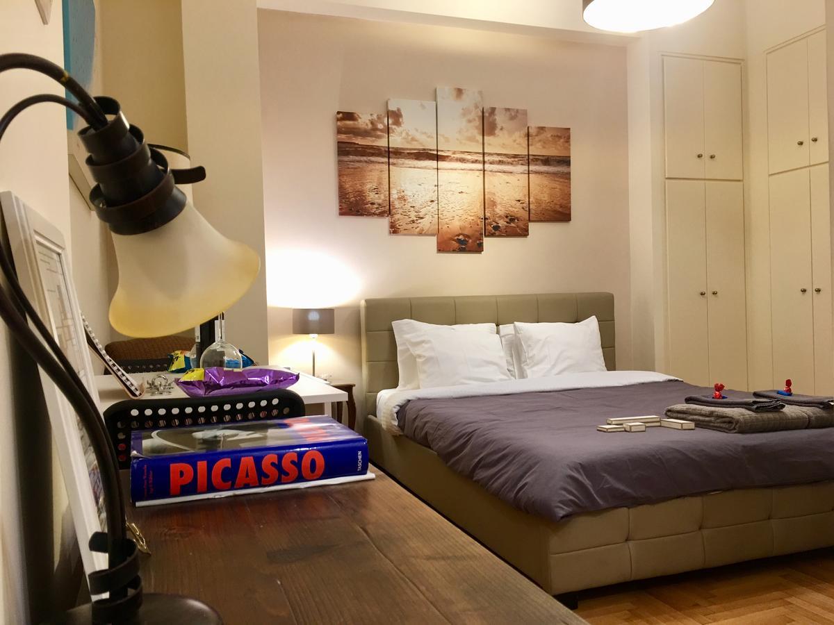 Elegant Studio In Kolonaki-Top Location! Athena Bagian luar foto